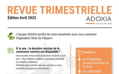 NEWSLETTER ADOXIA